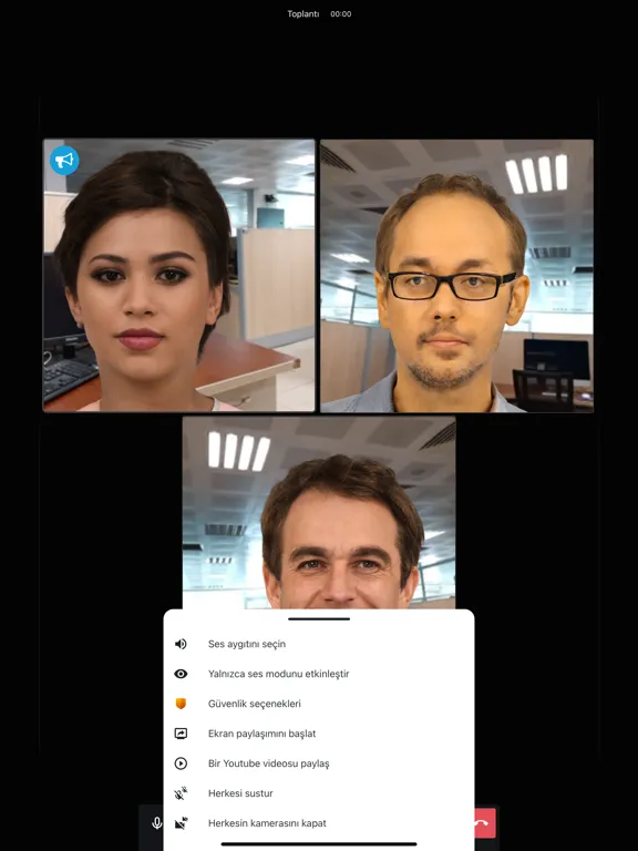Adalet e-Konferans iPad  Screenshots