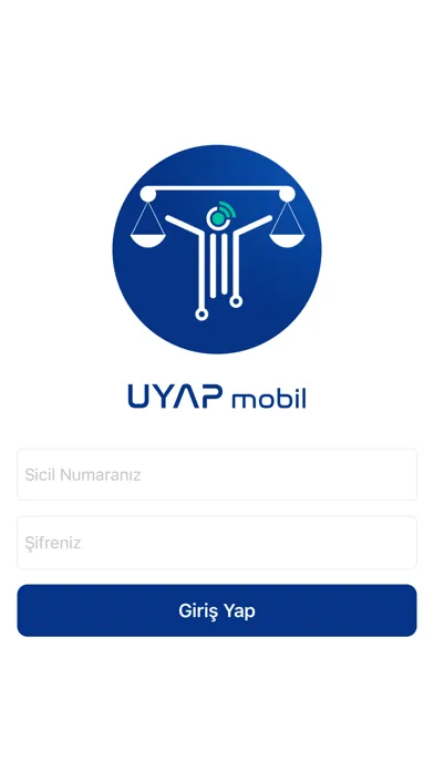 UYAP Mobil Ekran Görüntüleri