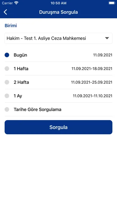 UYAP Mobil Ekran Görüntüleri