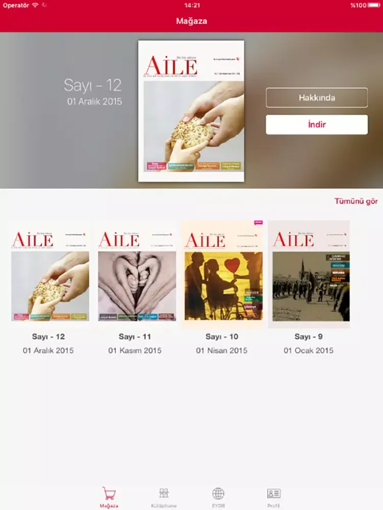 Скриншоты ASPB Dijital Platform iPad 