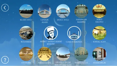Tangkapan skrin Ahmet Hamdi Akseki Camii