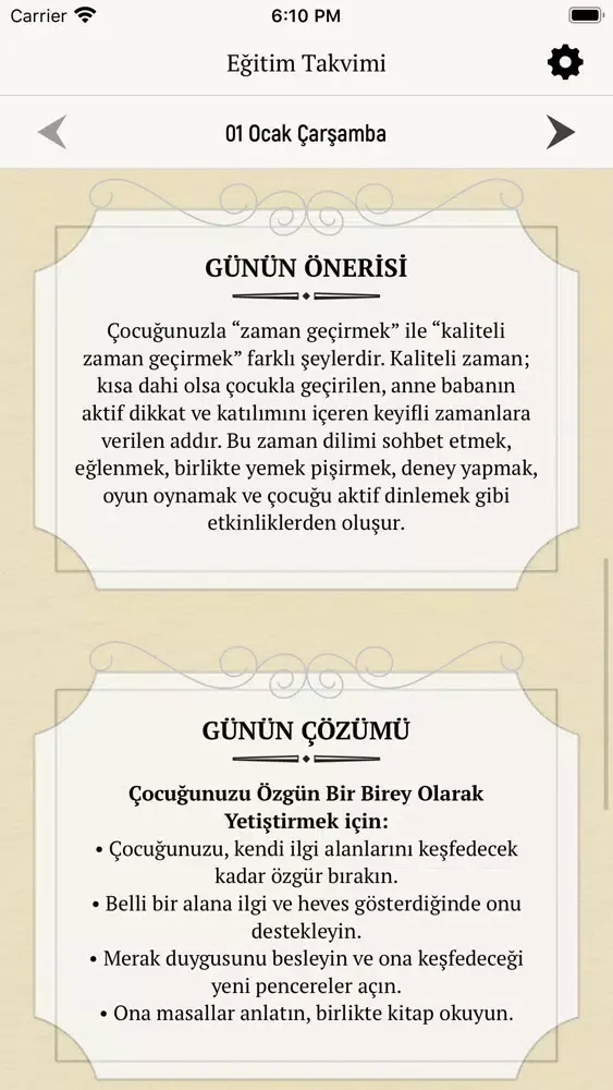 Eğitim Takvimi应用截图