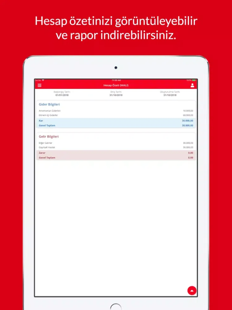 Defter Beyan Sistemi iPad 应用截图