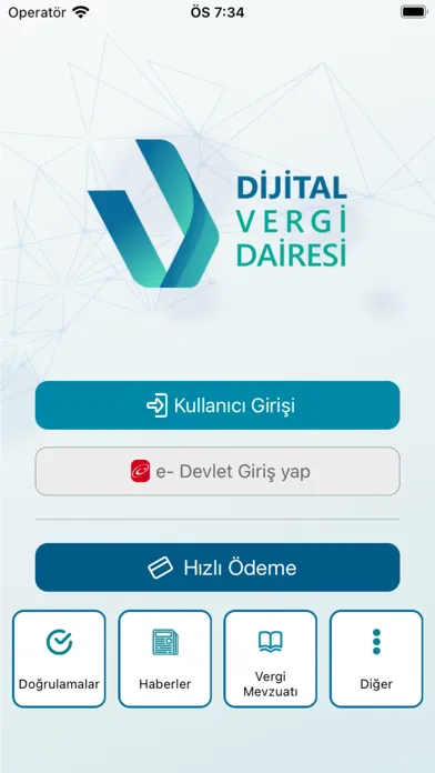 Capturas de pantalla de GİB