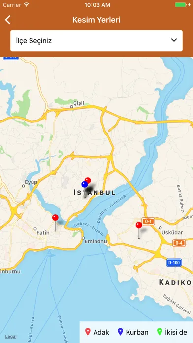 İBB Kurban سکرین شاٹس
