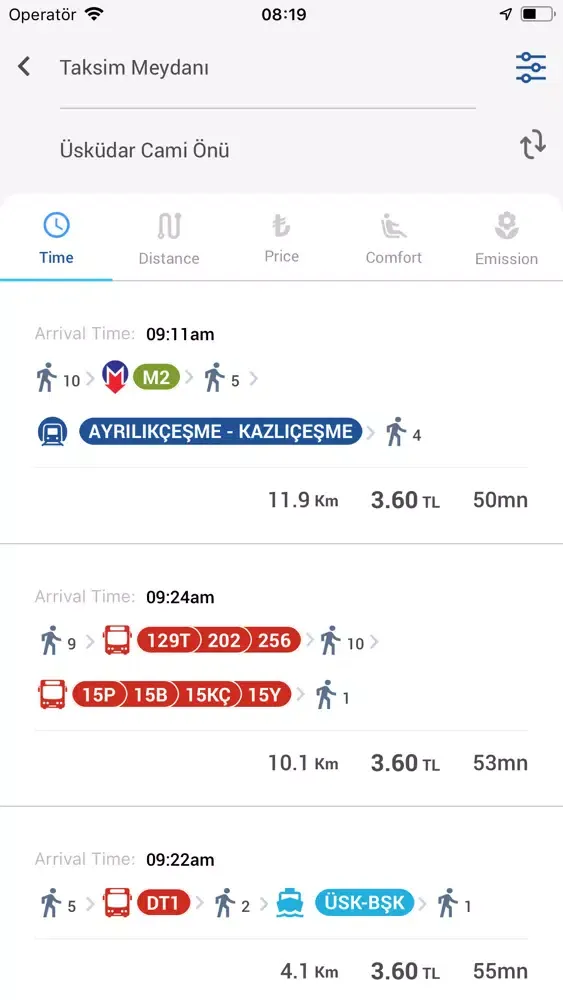 Ulasim Asistani应用截图