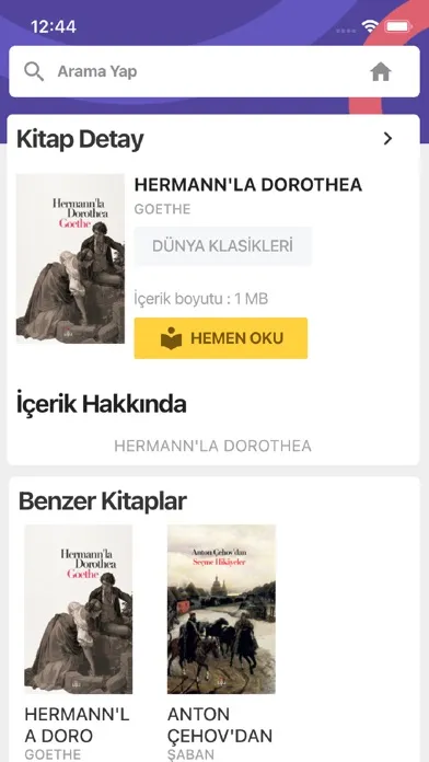 Screenshot di MEB Kültür Yayınları