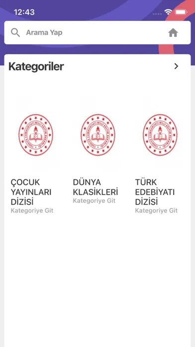 Screenshot di MEB Kültür Yayınları