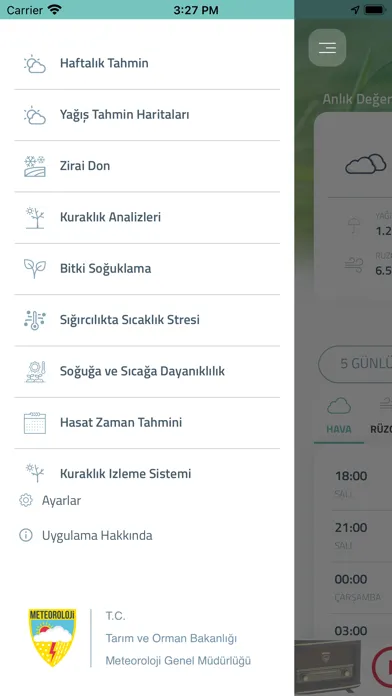 Tarımsal Hava Tahmini স্ক্রিনশট