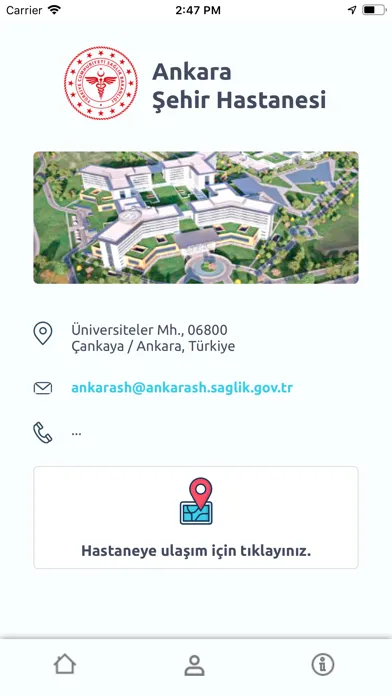 Capturas de pantalla de Ankara Şehir Hastanesi