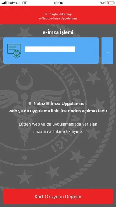 e-Nabız e-İmza应用截图