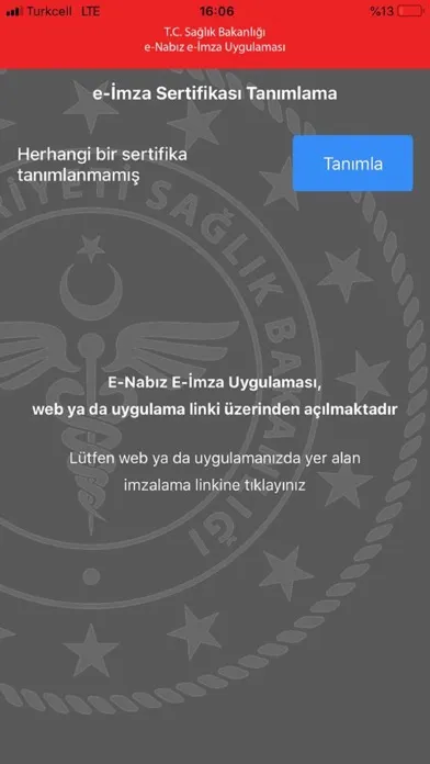 e-Nabız e-İmza应用截图