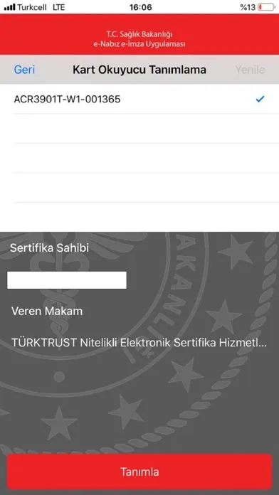 e-Nabız e-İmza应用截图