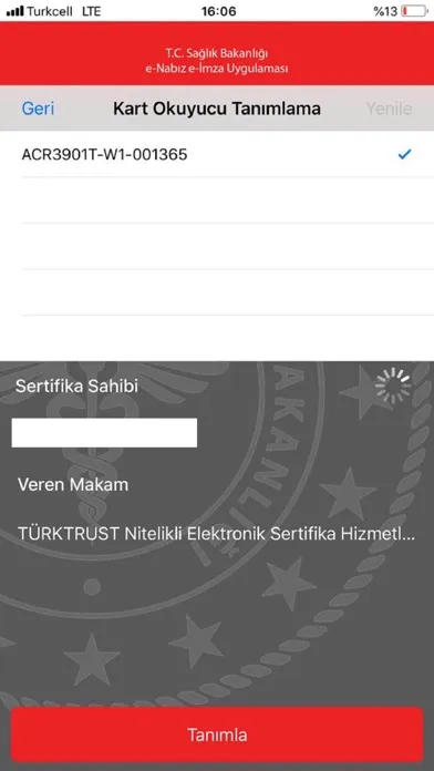 e-Nabız e-İmza应用截图