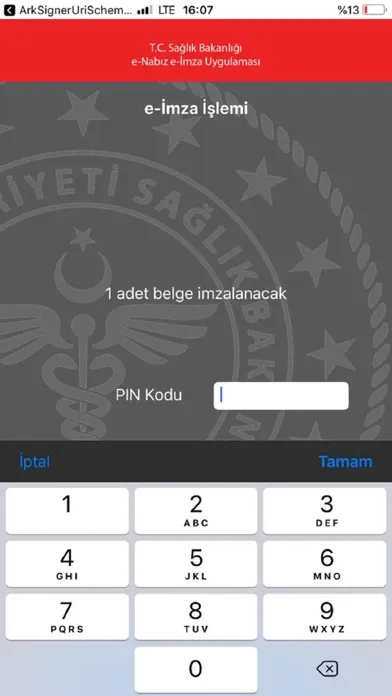e-Nabız e-İmza应用截图