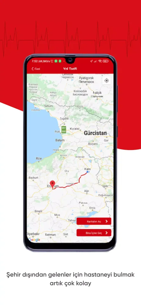 Captures d'écran de Erzurum Şehir Hastanesi