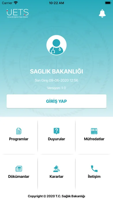 تصاویر Uzmanlık Eğitimi Takip Sistemi