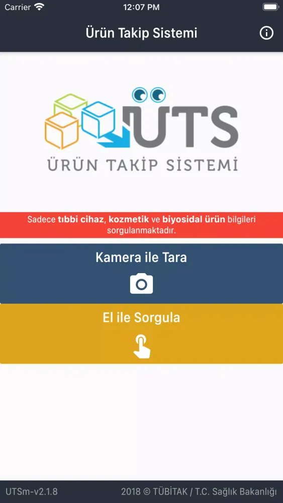 ÜTS Mobil Screenshots