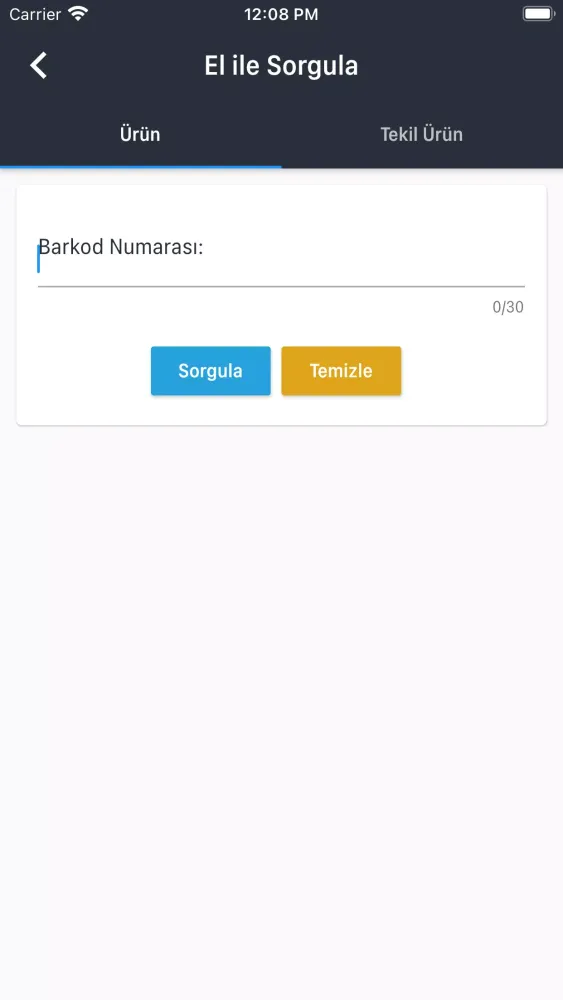 ÜTS Mobil Screenshots