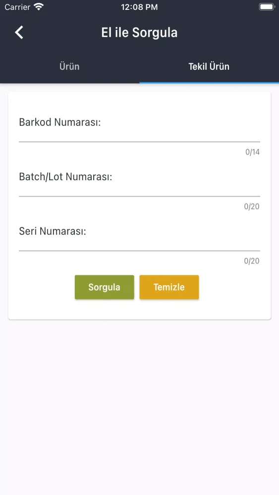 ÜTS Mobil Screenshots