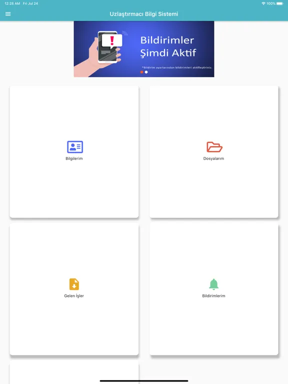 e-Uzlaştırmacı iPad  Screenshots