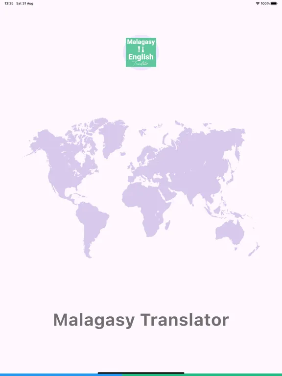 Ảnh chụp màn hình của Malagasy Translator iPad 