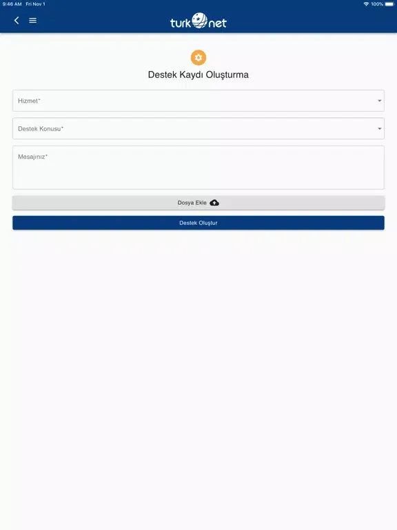 TurkNet Kurumsal iPad  Screenshots