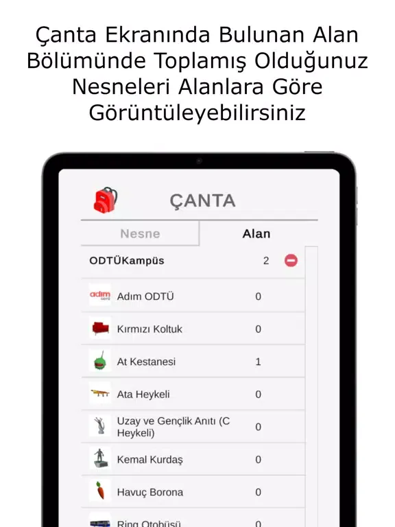 Campus Hunt iPad  Ekran Görüntüleri