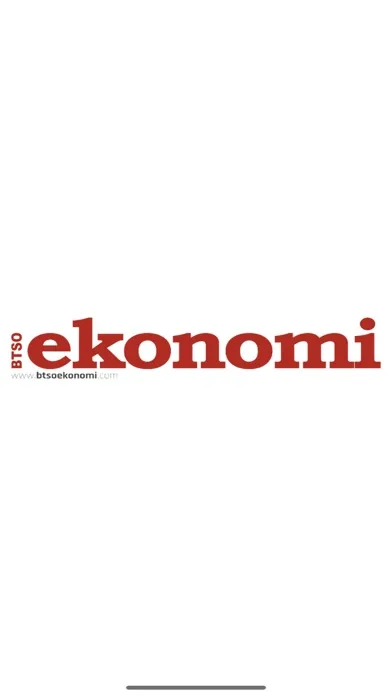 BTSO Ekonomi Dergisi应用截图
