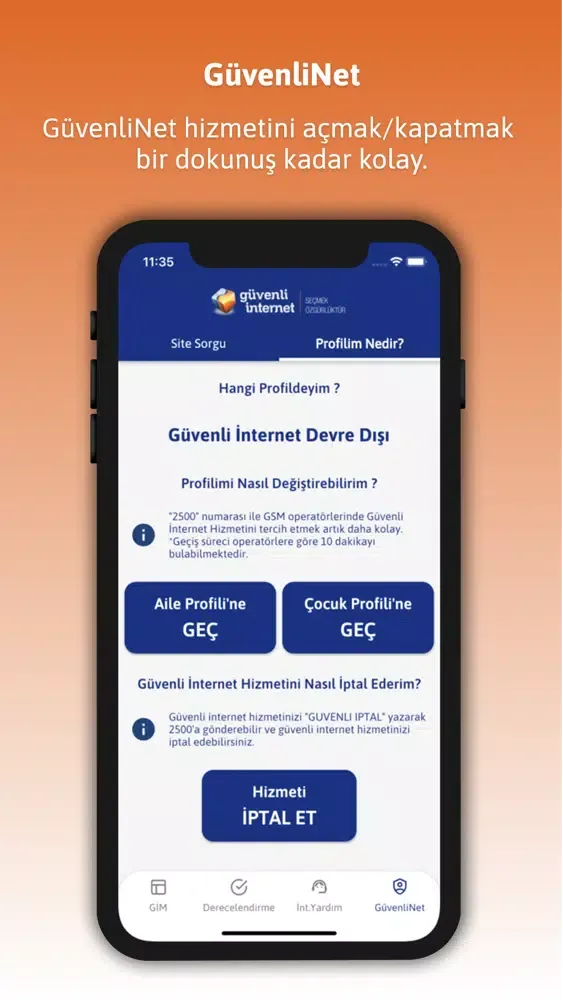 Güvenli İnternet Merkezi Screenshots
