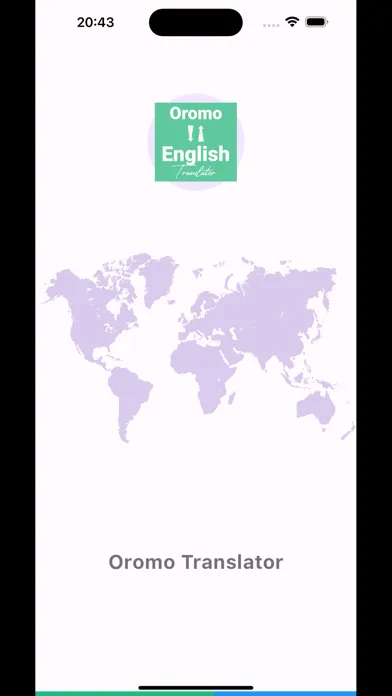 Oromo Translator Ekran Görüntüleri