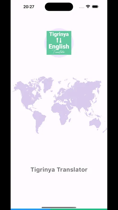 Tigrinya Translator - English Screenshots