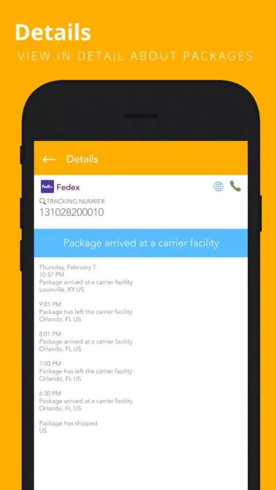 Tracker for Aftership應用截圖