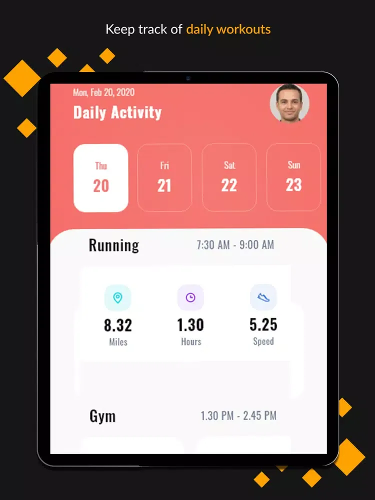 Tangkapan skrin VeryFitPro - Smart Tracking iPad 