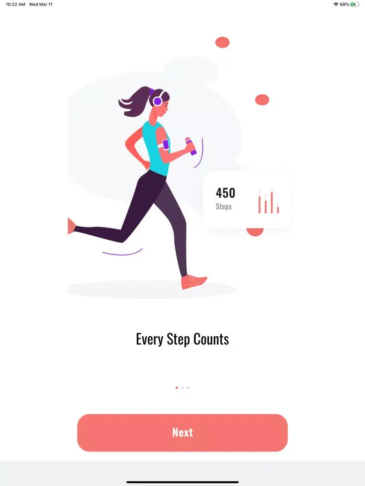 Tangkapan skrin VeryFitPro - Smart Tracking iPad 