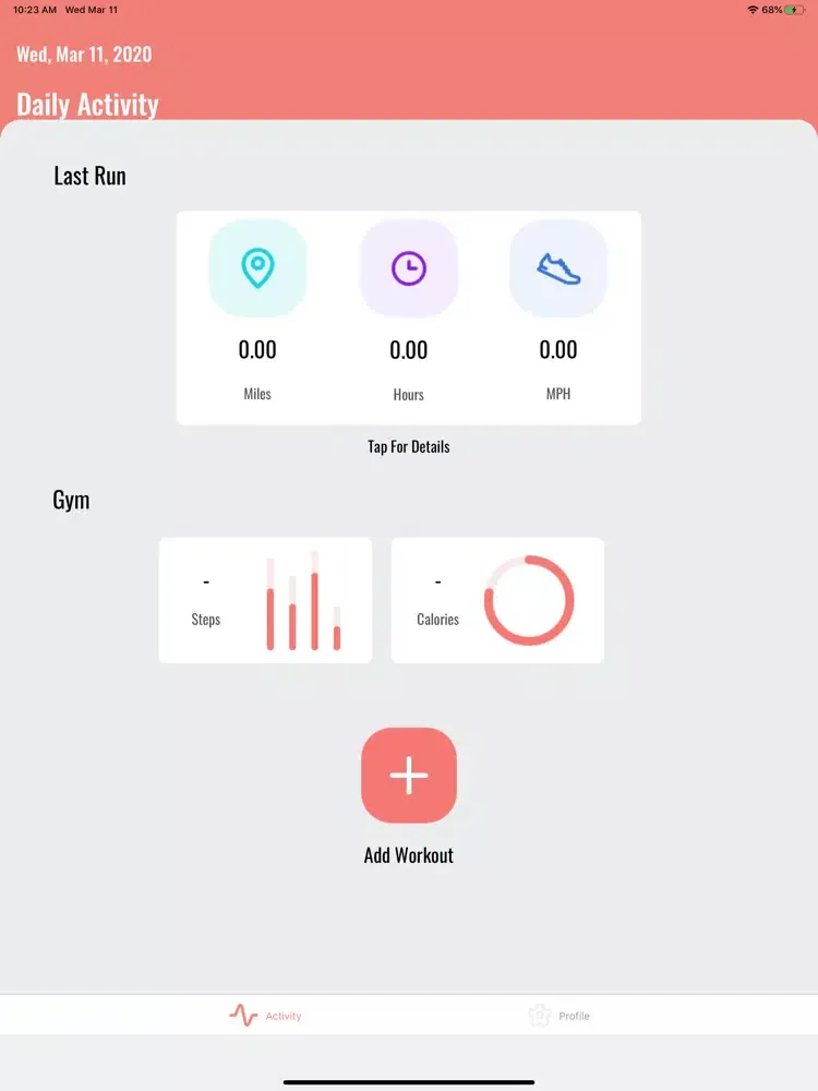 Tangkapan skrin VeryFitPro - Smart Tracking iPad 