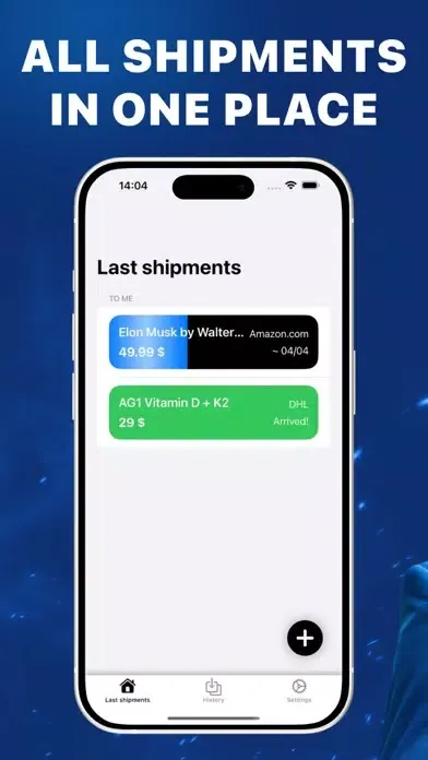 The 1st shipment tracker Ekran Görüntüleri