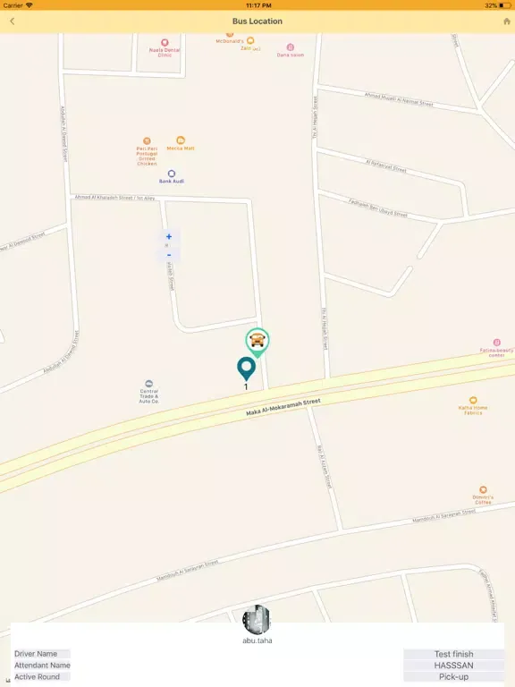صور Trackware - School Transport iPad 