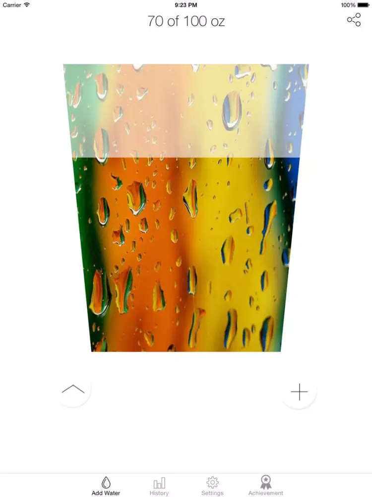 Splashy Water Tracker - Drink more water, Track daily water intake, Get hydration reminder iPad  스크린샷