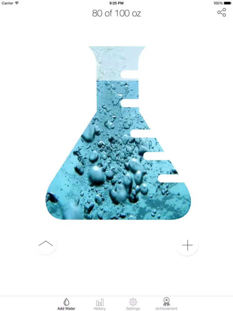 Splashy Water Tracker - Drink more water, Track daily water intake, Get hydration reminder iPad  스크린샷