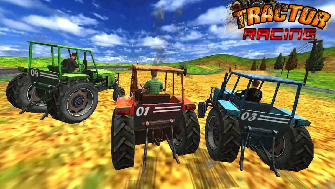 Tractor Racing ( 3D Heavy Monster Truck Race Game on Dirt Track ) Screenshots