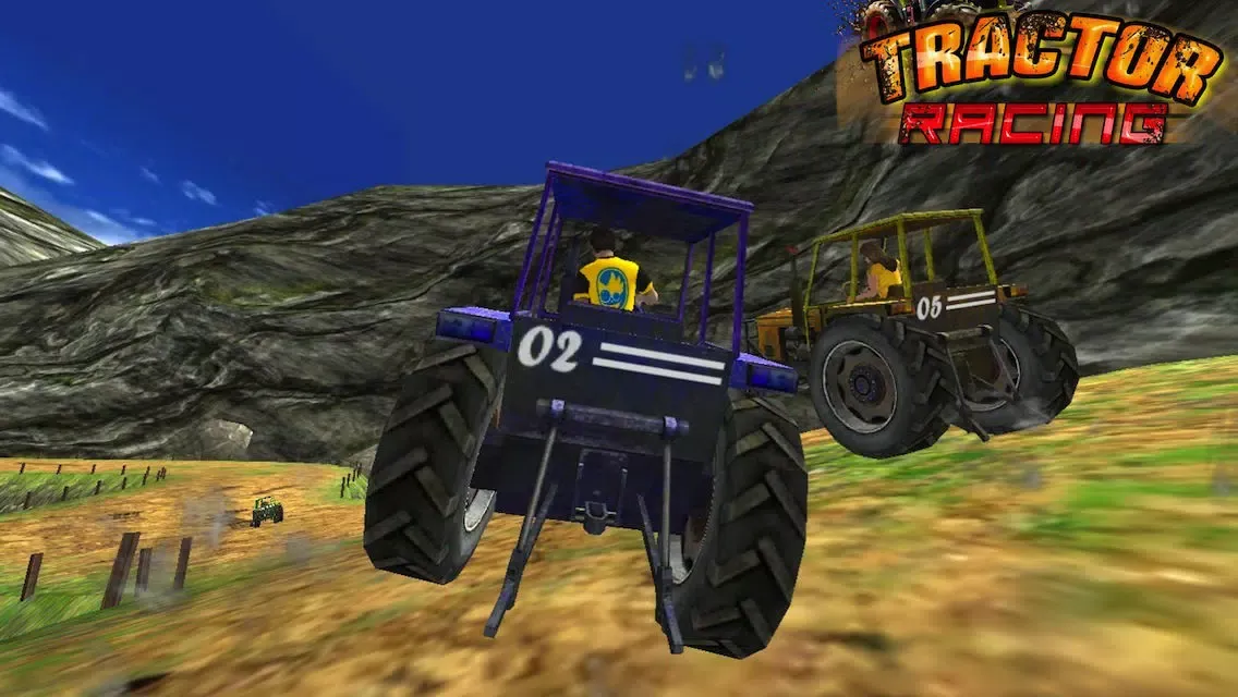 Tractor Racing ( 3D Heavy Monster Truck Race Game on Dirt Track ) Screenshots