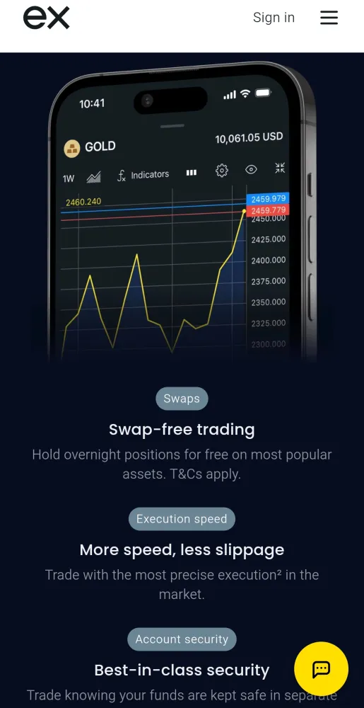 Trade Exness Screenshots