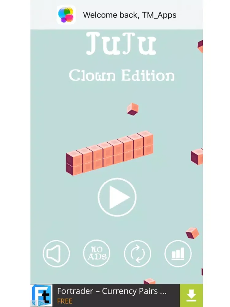 Juju Clown Running Man Challenge iPad 应用截图