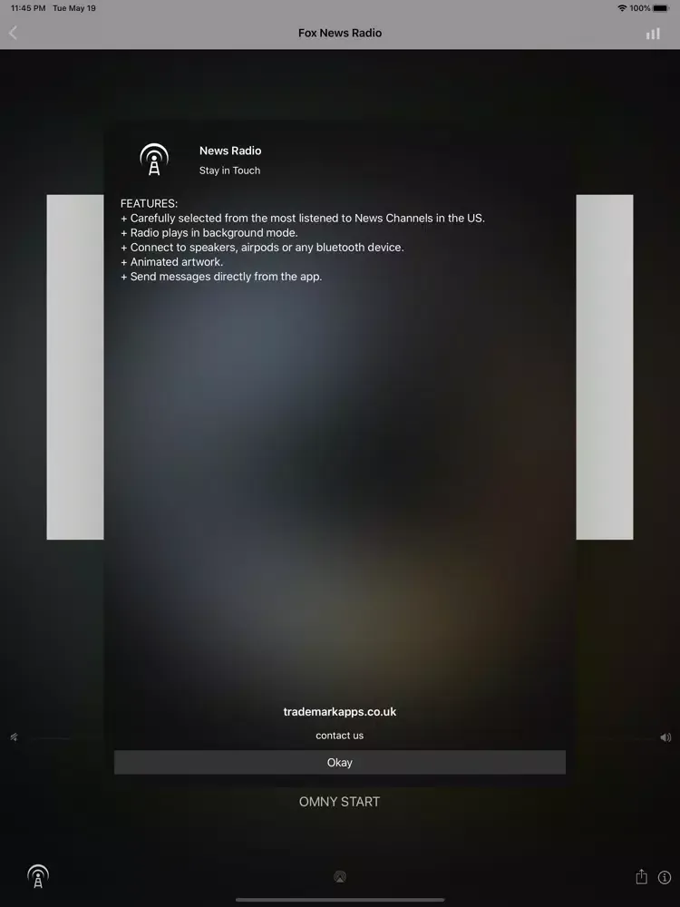 Screenshot di News Radio iPad 