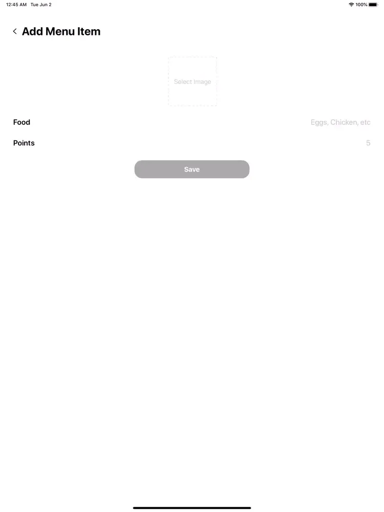 Capturas de pantalla de Points Tracker iPad 
