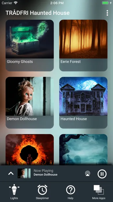 ภาพหน้าจอของ Haunted House for TRÅDFRI