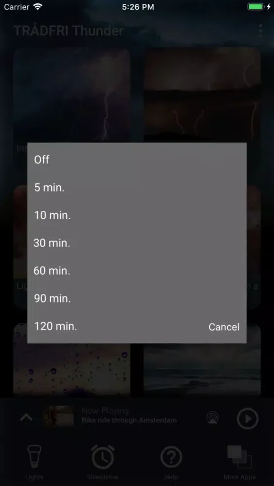 Tradfri Thunder for TRÅDFRI Screenshots