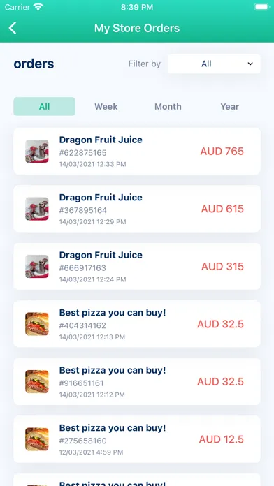 Tangkapan layar Tradly Platform - Prototype