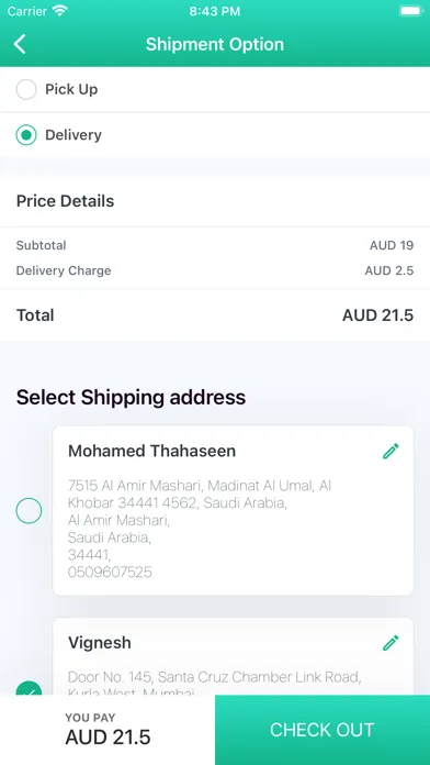 Tangkapan layar Tradly Platform - Prototype